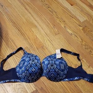 NWT Cacique satin full coverage 36DDD